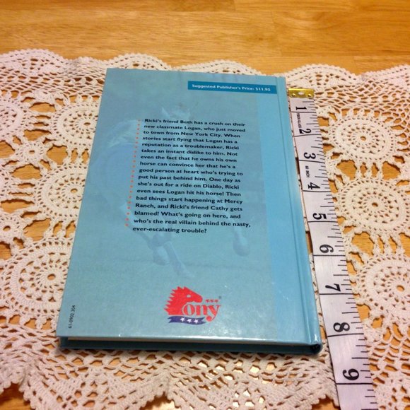 Book Sale! 3 for $10! Pony Book, Middle Grades,  Trouble at Mercy Ranch - Picture 2 of 5